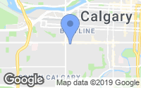 Map of Strathcona, AB