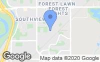 Map of Strathcona, AB