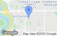 Map of Strathcona, AB