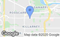 Map of Strathcona, AB