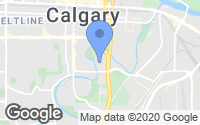 Map of Strathcona, AB
