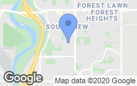 Map of Strathcona, AB